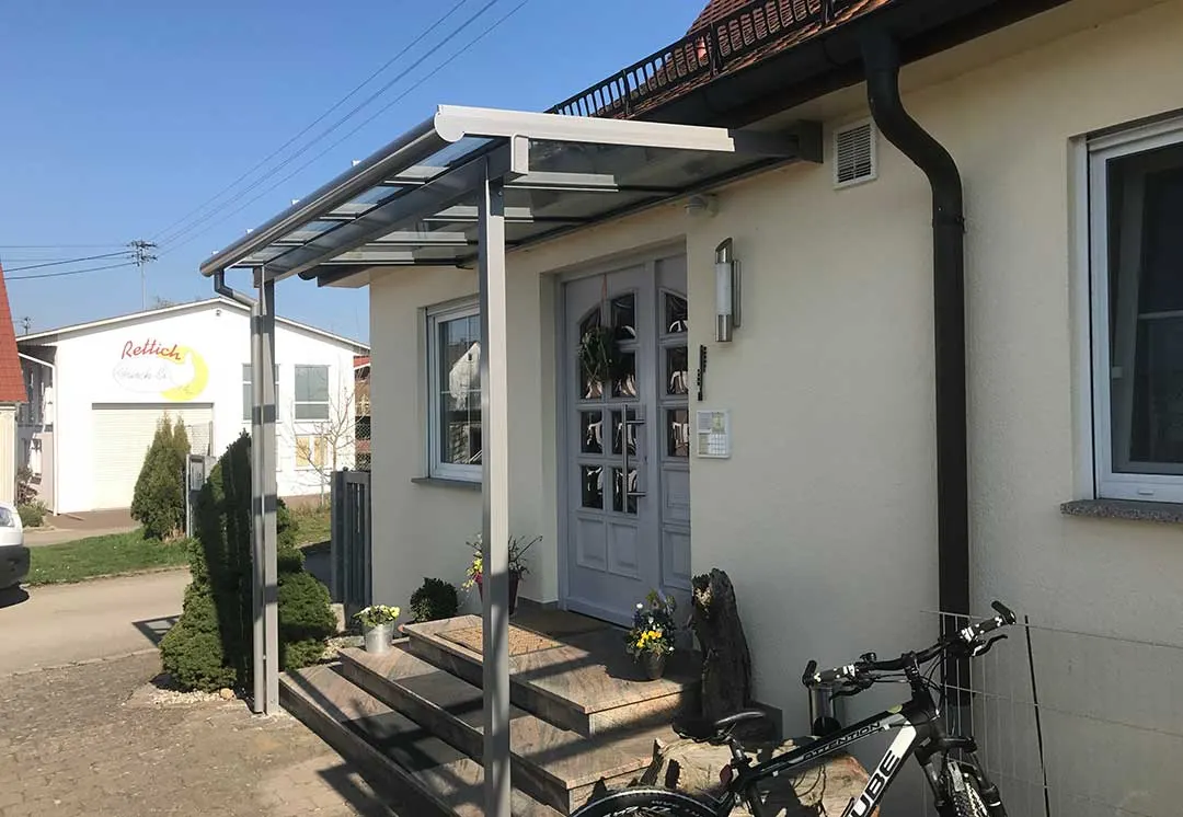 2 Eingangsüberdachungen bei Ehingen