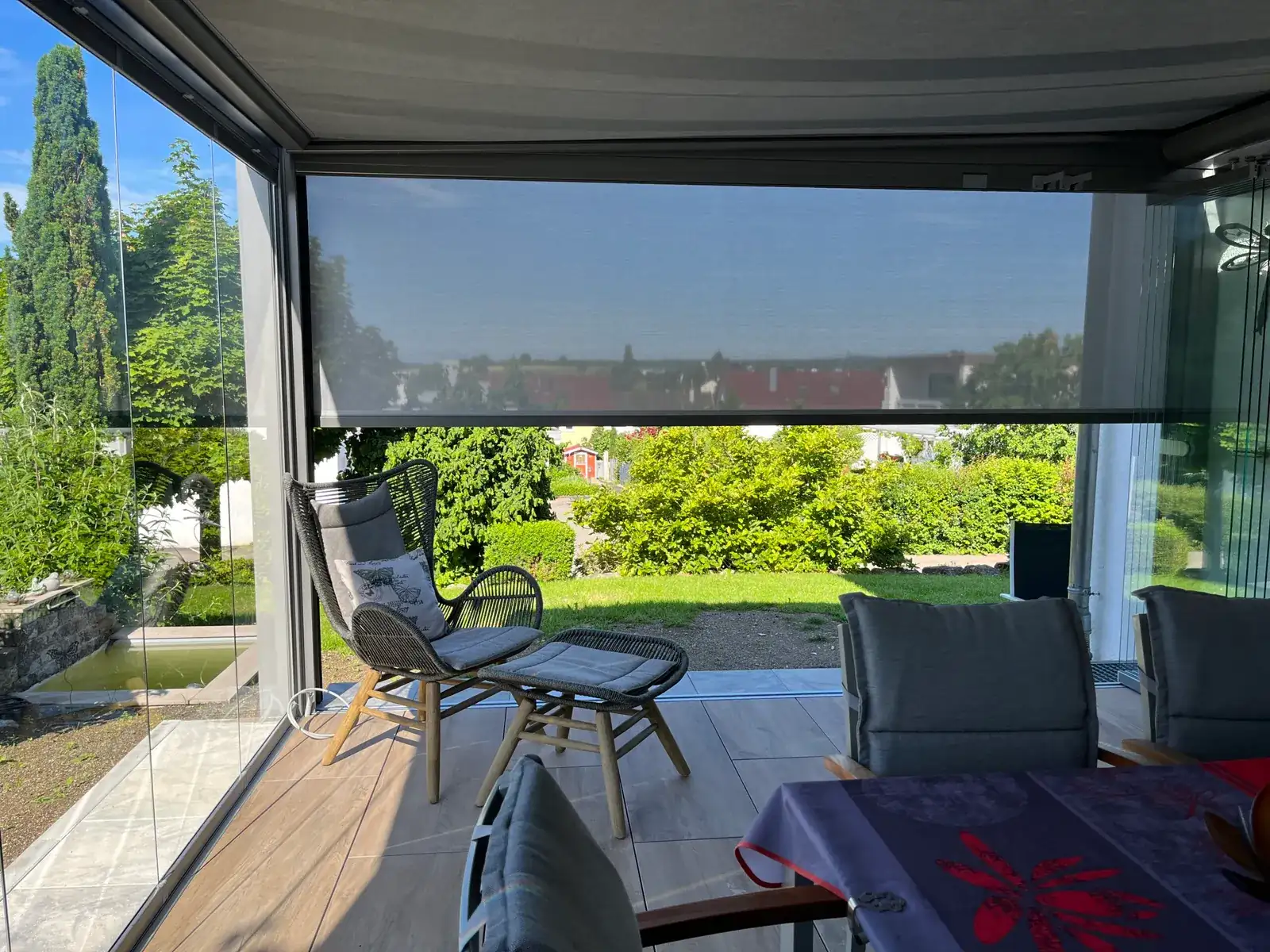 Kubisches Terrassendach in Meßkirch