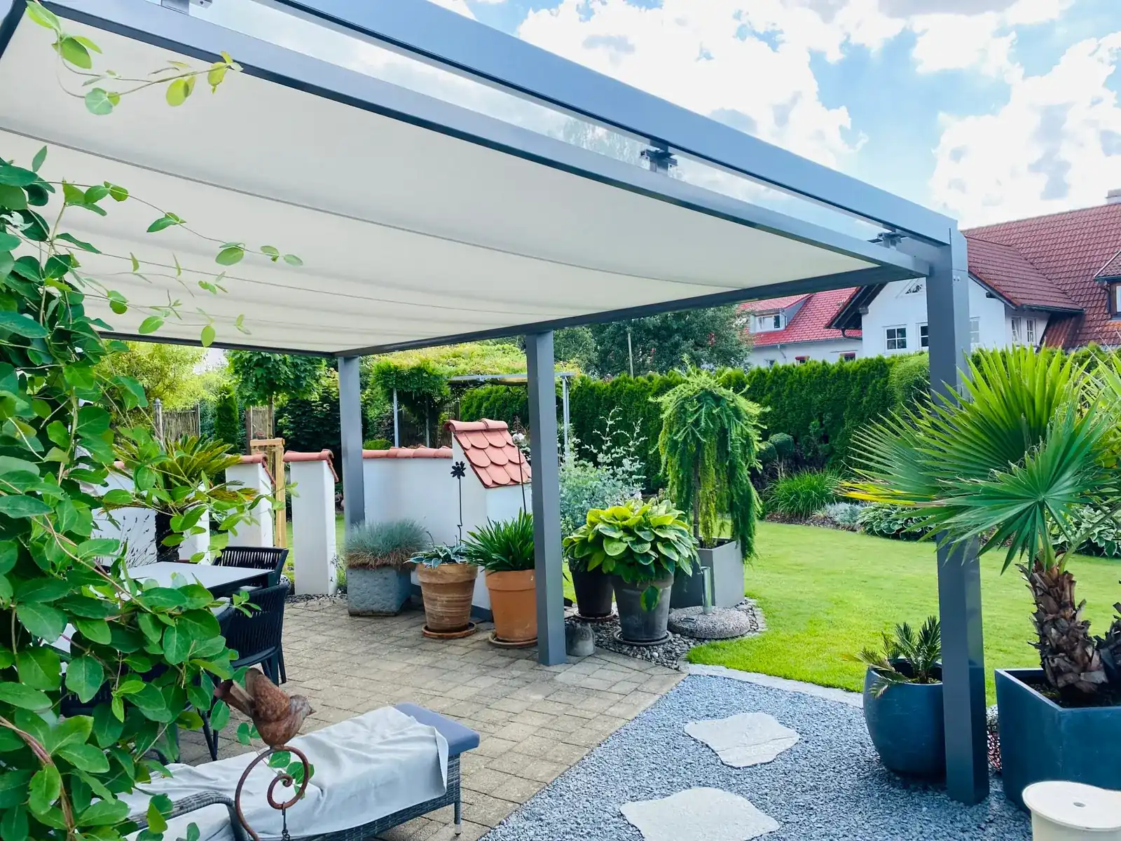 Terrassendach in Haslach bei Wangen
