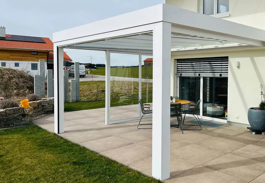 Terrassenüberdachung in Kempten im Allgäu