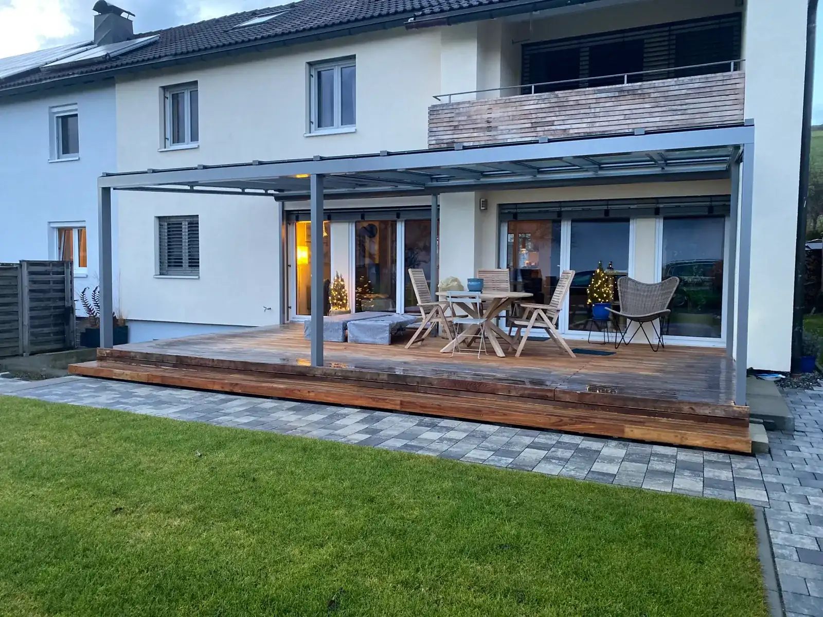 Terrassenüberdachung in Lindau am Bodensee