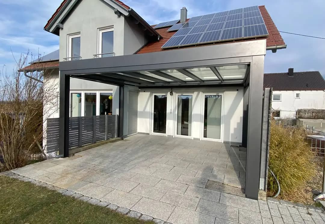Terrassendach in Maselheim bei Biberach