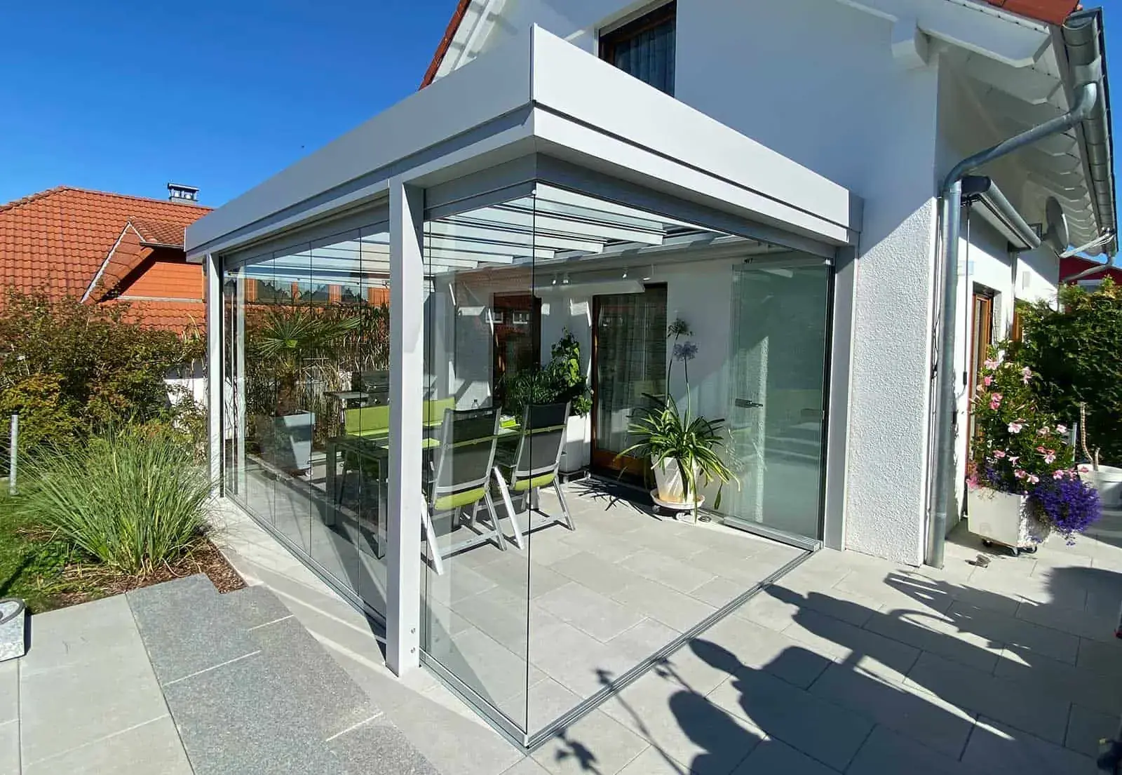 Terrassenüberdachung in Talheim bei Tuttlingen