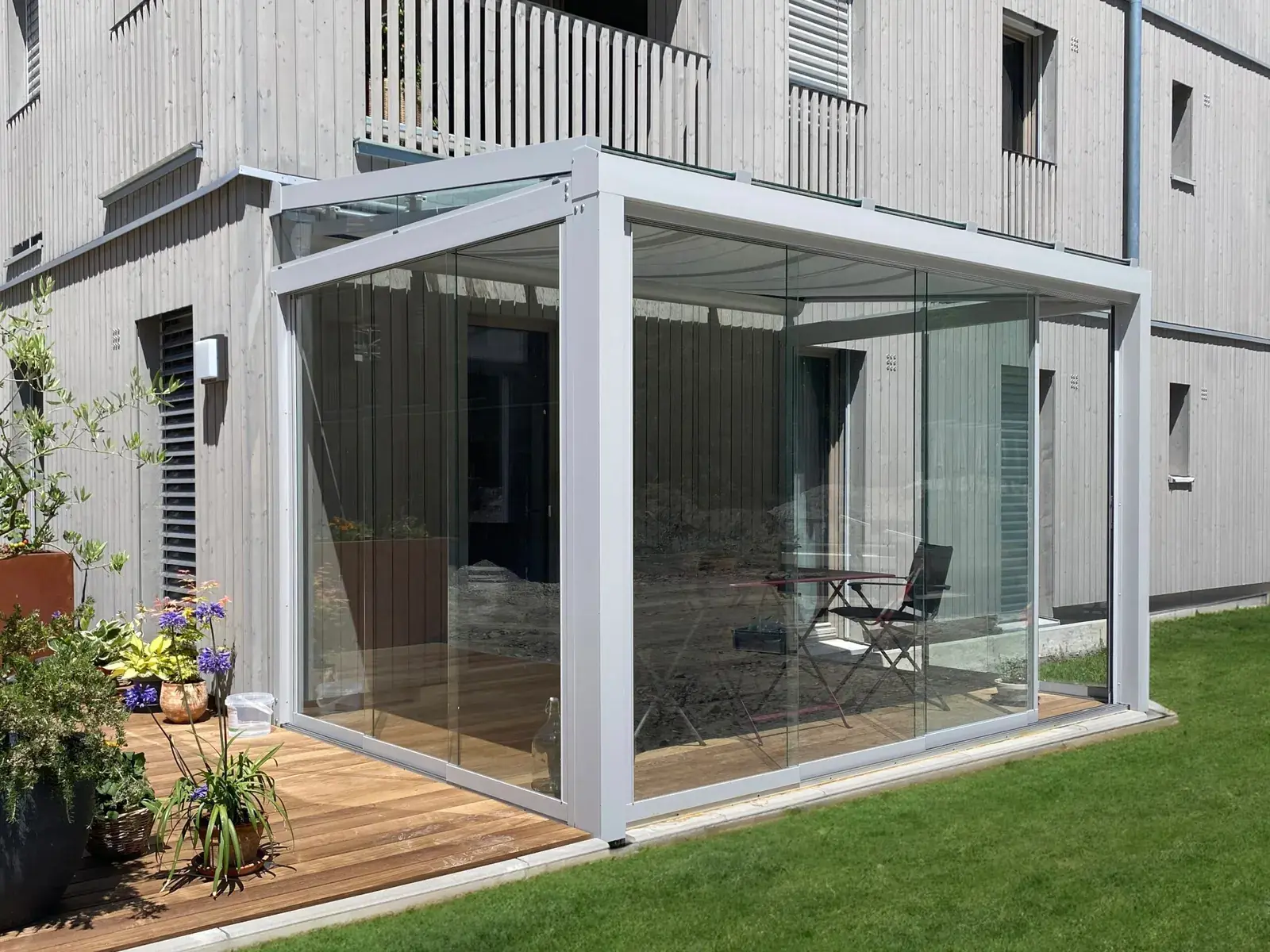 Glashaus in Wangen
