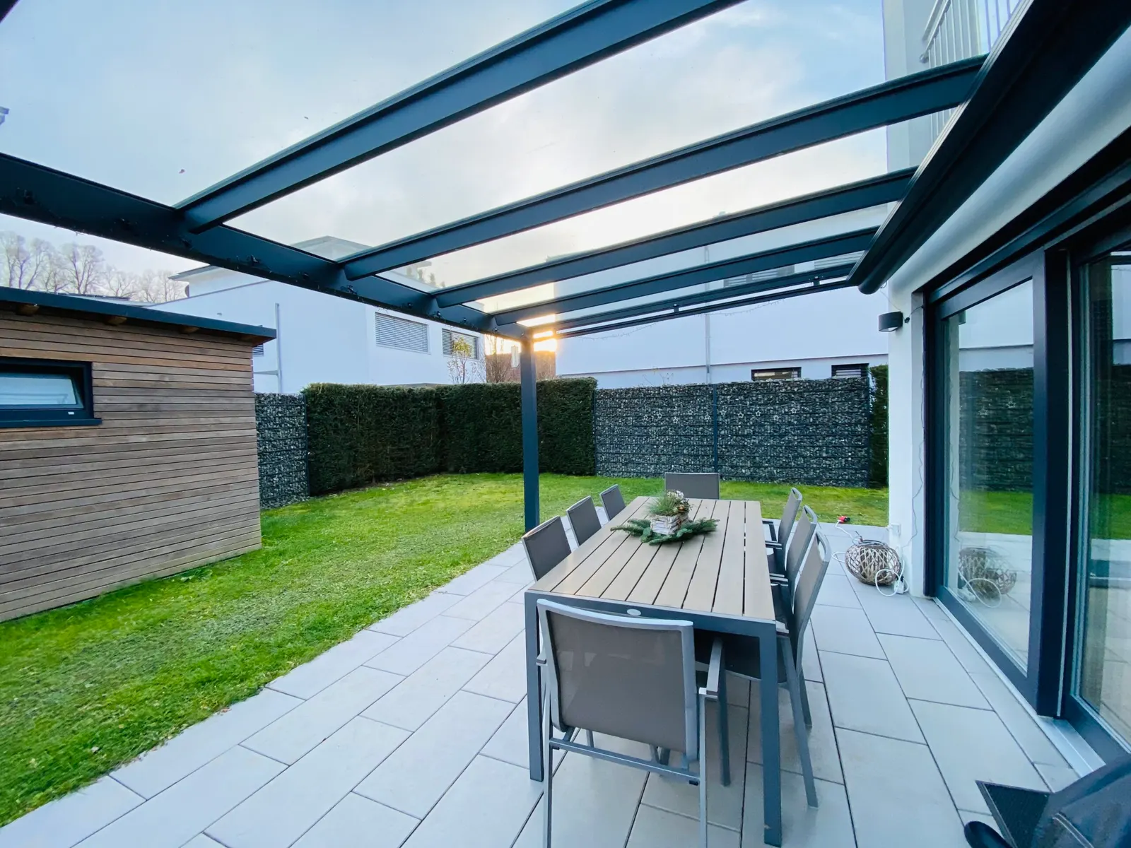 Terrassenüberdachung in Wangen im Allgäu