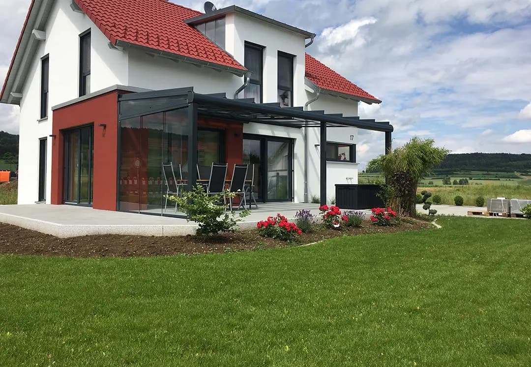 Terrassenüberdachung bei Gammertingen