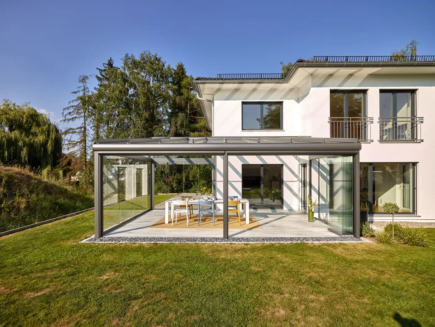 Glashaus Terrassendach Unlingen bei Ehingen